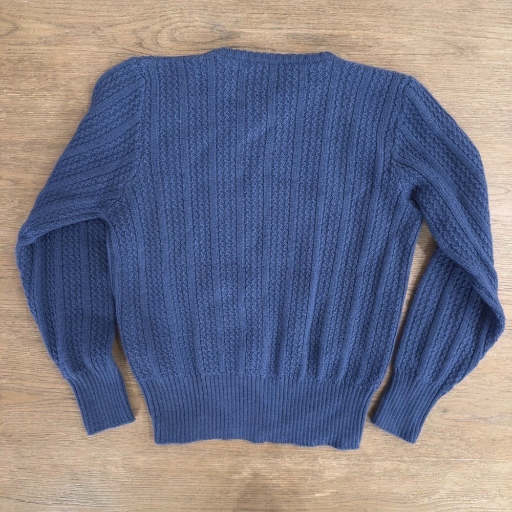 VTG Susan Bristol 100% Wool Crew Neck Sweater-Hand Embroidered Floral-Sz 36(4-6) - Picture 15 of 15
